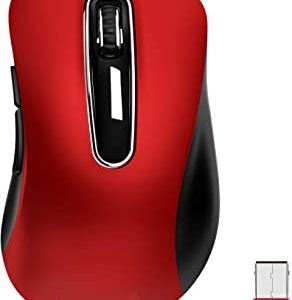 2.4G Wireless Mouse, 1200 DPI Mobile Optical Cordless Mouse