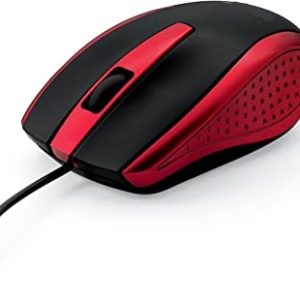 Wired USB Computer Mouse - Corded USB Mouse for Laptops and PCs